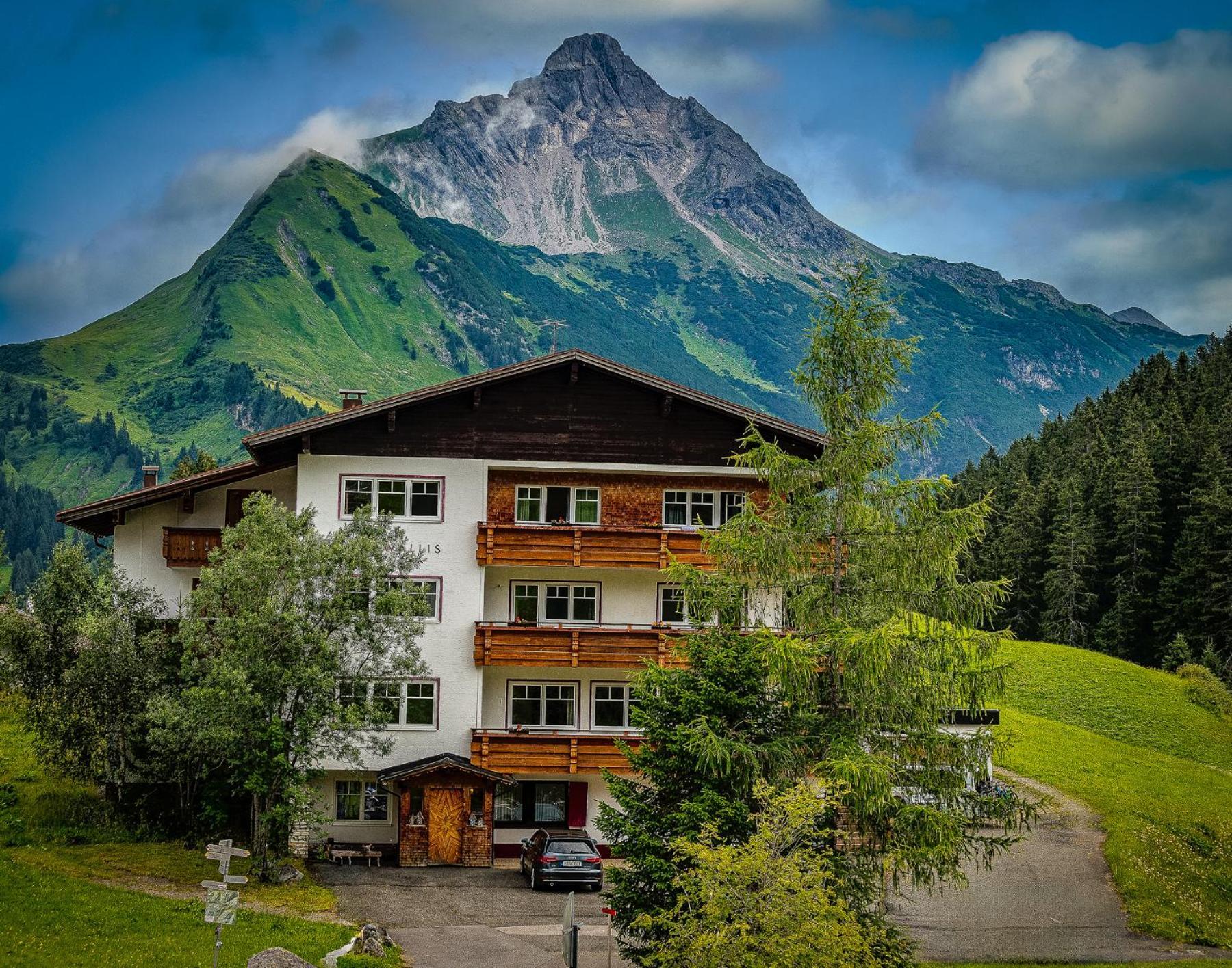Haus Wallis By Stayfritz - Ski-In Ski-Out Zimmer 'Garni' Am Arlberg Warth  Exterior photo